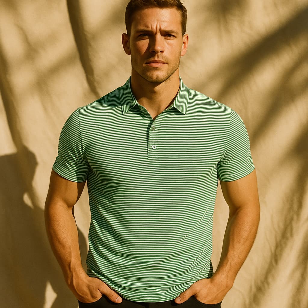 Striped Polo Shirt