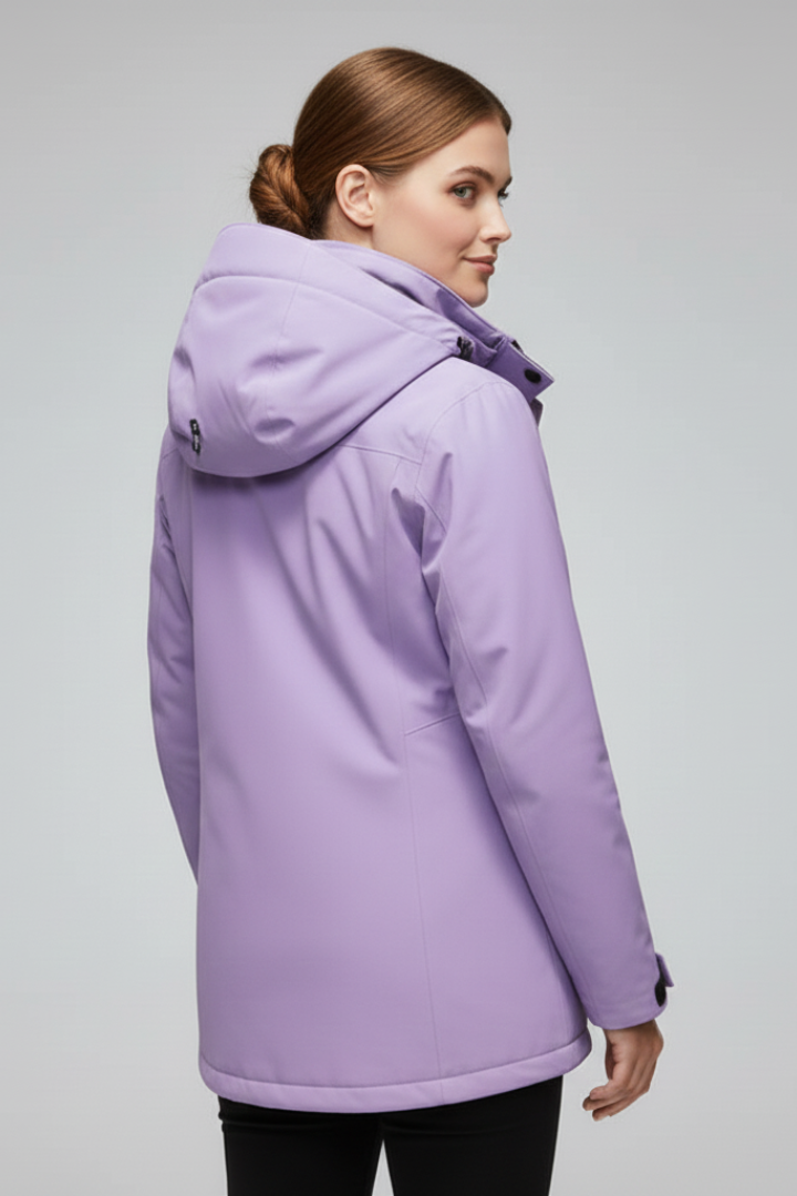 Women’s Jacket with Zipper and Lining