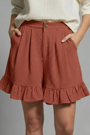 Brick red