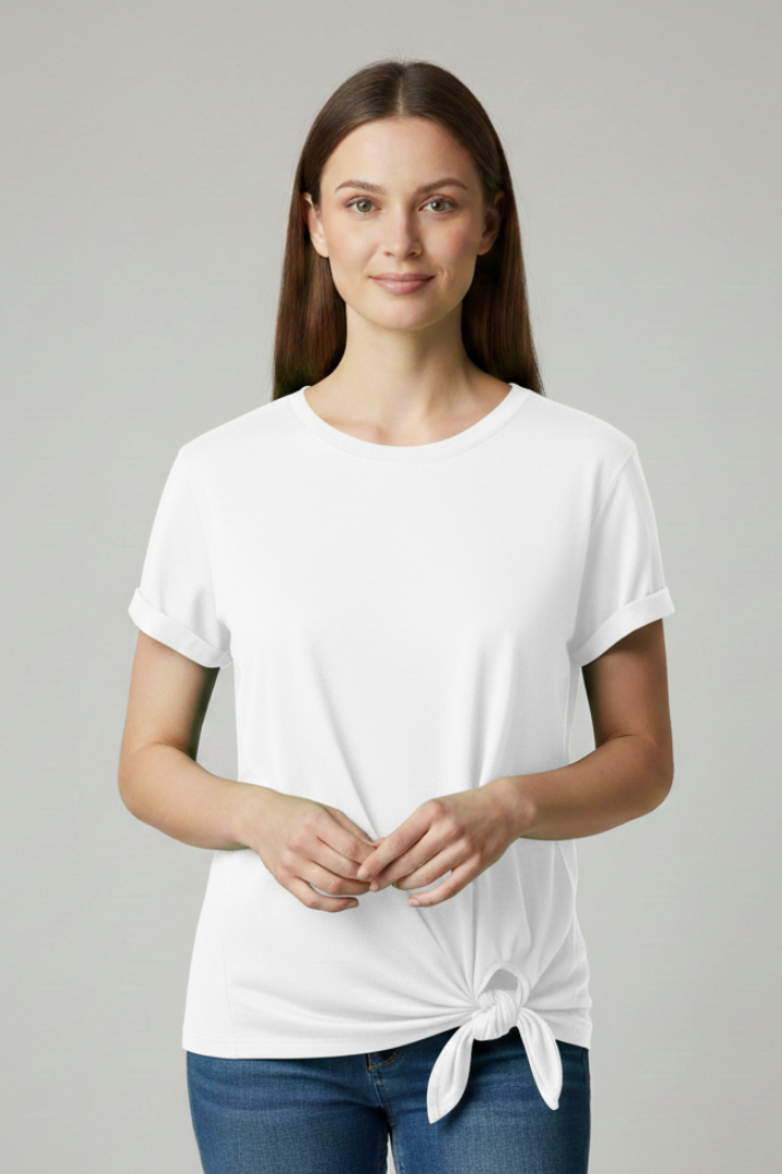 Women’s T-Shirt with Crew Neck and Short Sleeves