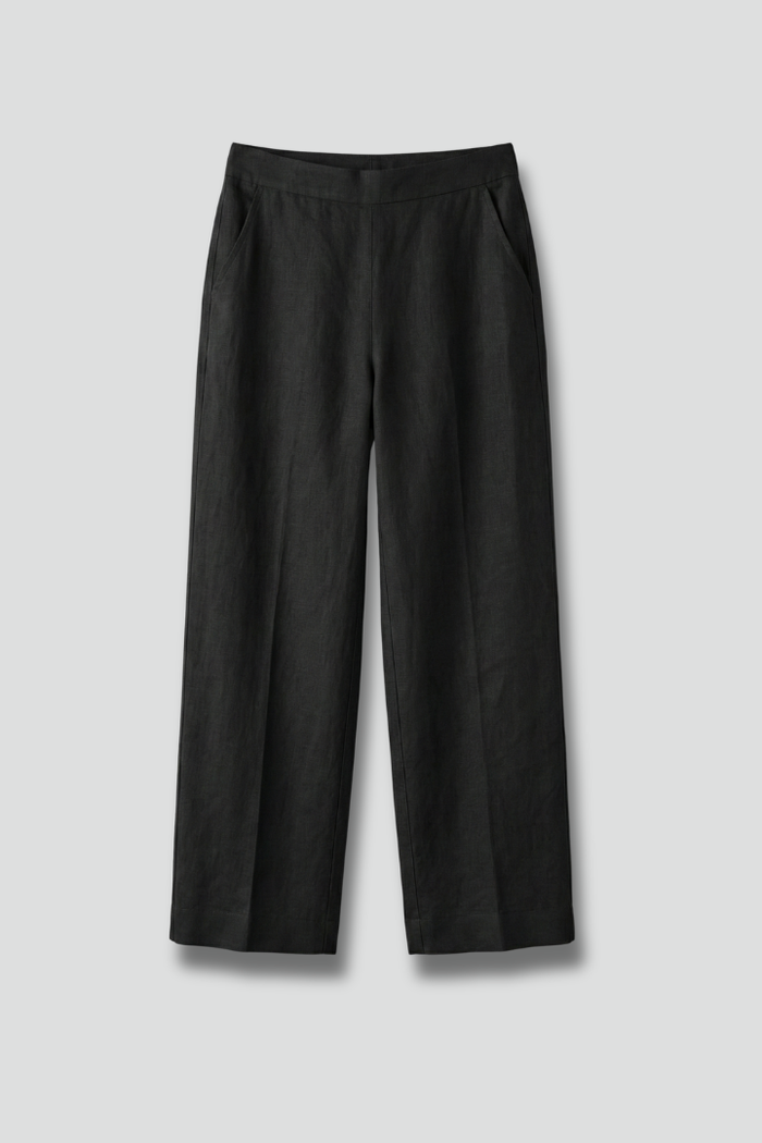 Women’s Trousers with Elastic Waist and Side Pockets