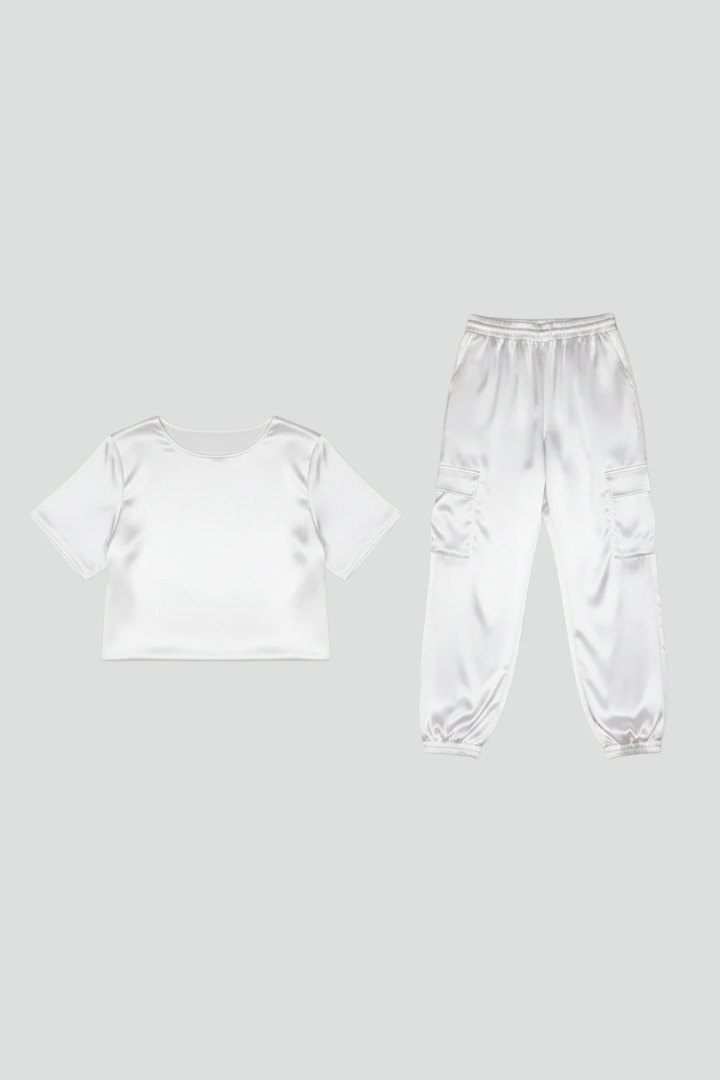 Women’s Two-Piece Set with Sweater and Trousers