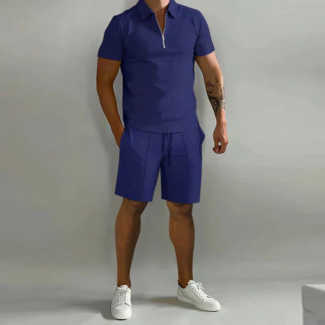 Elegant Polo Shirt Set