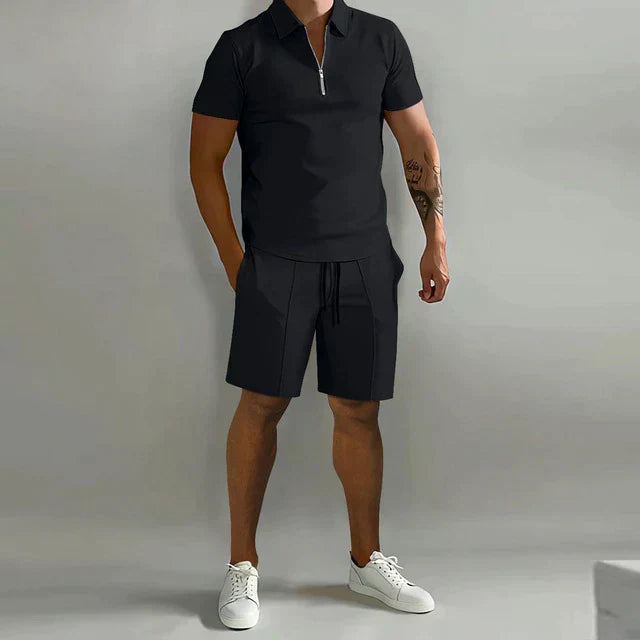 Elegant Polo Shirt Set