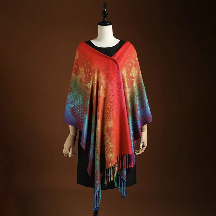 Gradient Cashmere Scarf