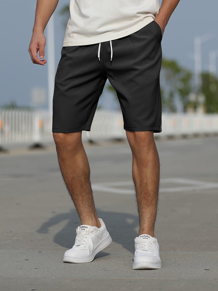 Smooth Stretch Drawstring Shorts