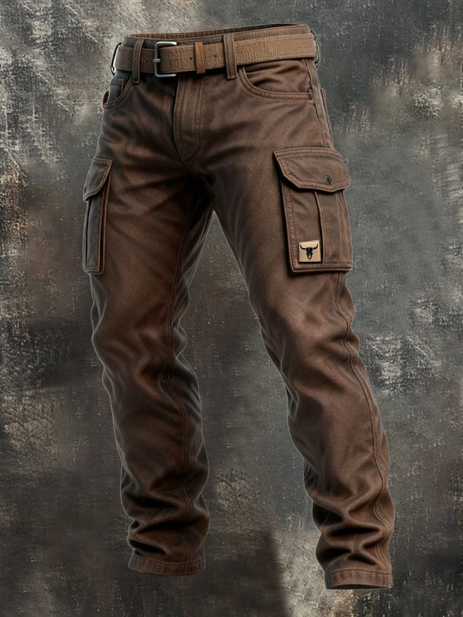 Brown Utility Cargo Trouser