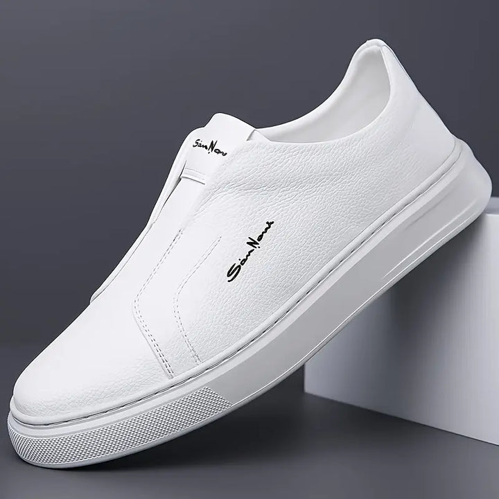 Leather Slip-On Shoes