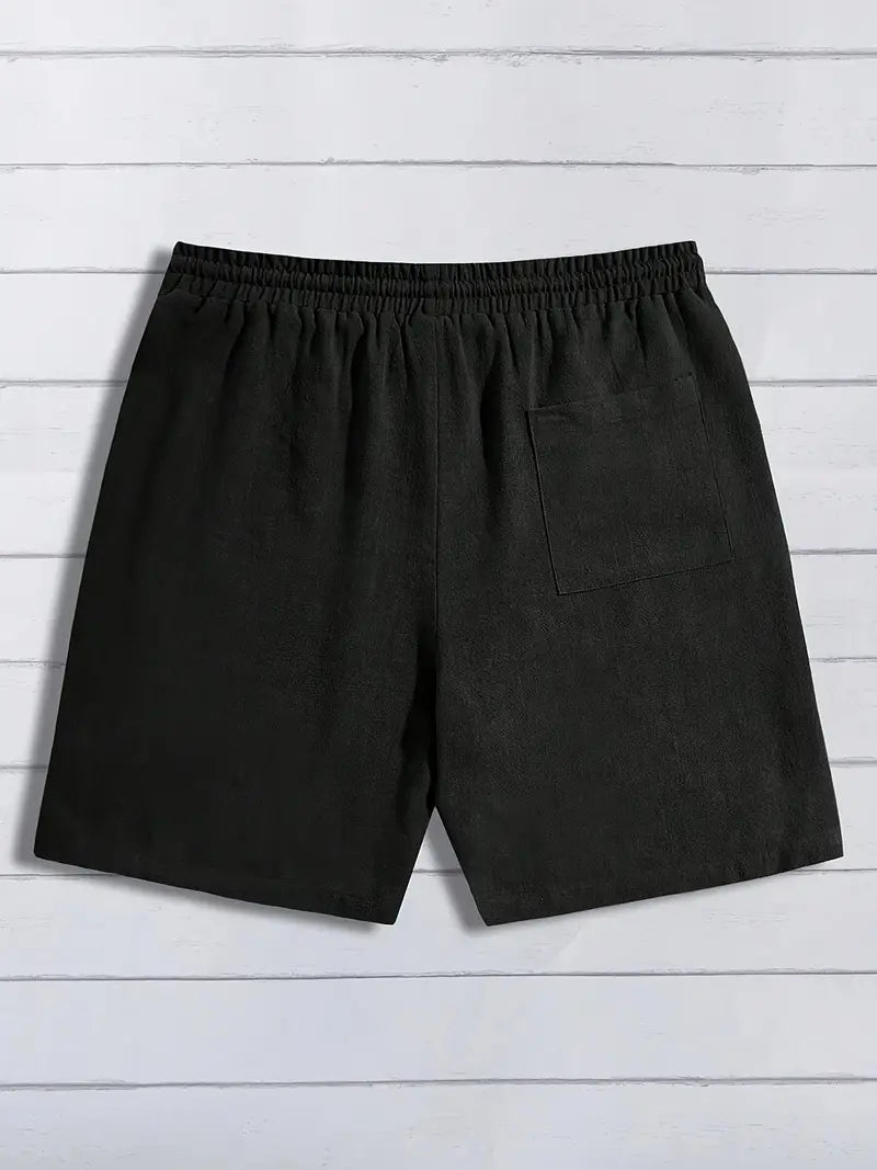 Essential Linen Drawstring Shorts