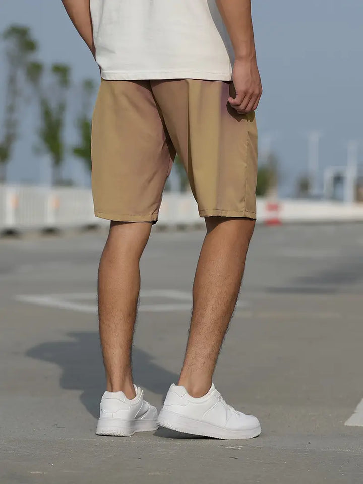 Smooth Stretch Drawstring Shorts