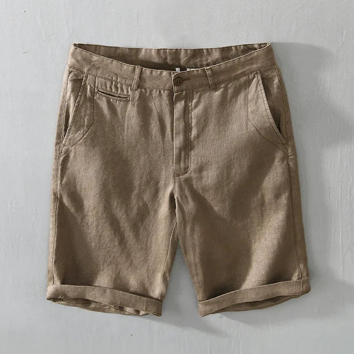Heavyweight Linen Tailored Shorts
