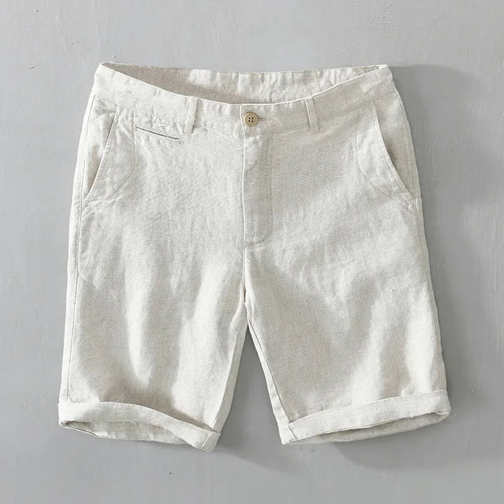 Heavyweight Linen Tailored Shorts