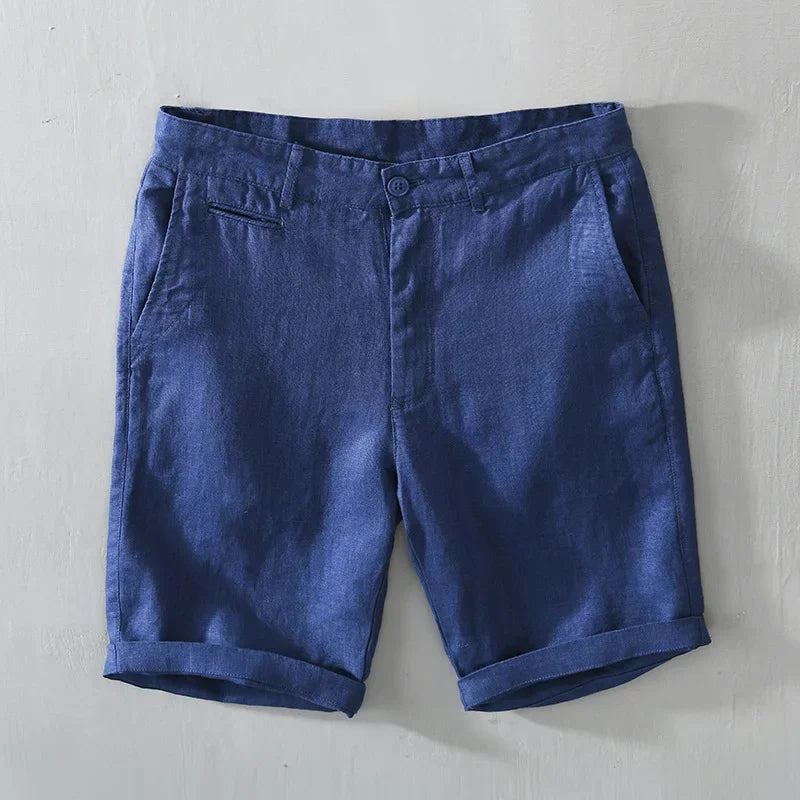 Heavyweight Linen Tailored Shorts