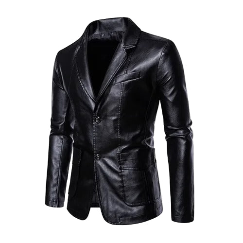 Business Casual Leather Jacket